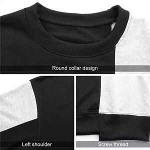 Nueva ropa de calle para hombres, sudadera básica de algodón mezclado, tela cómoda y transpirable, sudadera de moda personalizada para hombres - Product Image 5