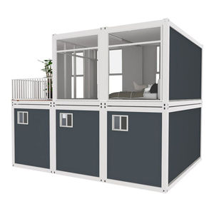 Casa Prefabricada Extensible de Dos Dormitorios en Contenedor, Estructura Desmontable, Micro Casa a Precio Económico - Product Image 1