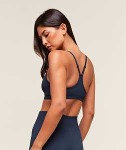 Soutien-gorge de sport pour femmes de qualité supérieure en gros 2025, soutien-gorge de sport à maintien élevé, soutien-gorge de yoga confortable avec bretelles doubles, votre propre logo - Product Image 3