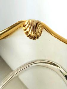 Assiette de présentation en plastique, motif vintage unique, design personnalisé, assiettes de présentation de mariage en plastique - Product Image 5