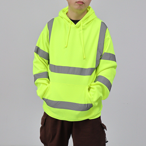 Ropa DE SEGURIDAD Chaquetas de seguridad de alta visibilidad Jersey con capucha Ropa DE TRABAJO reflectante Sudaderas con capucha y sudaderas para hombres - Product Image 5