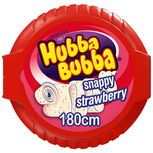 Offre en gros Hubba Bubbaa Gum Awesome Original Bubble Gum Tape 24 rouleaux par paquet disponible en saveurs fruitées et menthe, emballage en vrac - Product Image 5