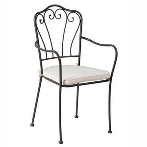 Chaise de jardin imperméable pliable durable de fer industriel pour l'usage extérieur dans les hôtels - Product Image 1