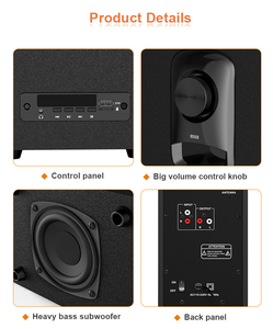 Những gì là SSB Cổng điều khiển từ xa sáng tạo LED hiển thị giá thấp nhất Bluetooth Speaker xem xét 2.1 Loa - Product Image 5