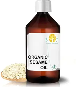 Aceite de sésamo PRB 100 de 1,8 l, aceite de semilla y tuerca rico en sabor de sésamo, color marrón, 1,8 De CN;GUA