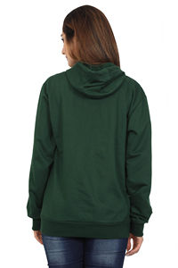 Las mujeres más vendidas de alta calidad de algodón en blanco con capucha de talla grande pulóver sudadera lisa de gran tamaño personalizado sudaderas con capucha de las mujeres - Product Image 3