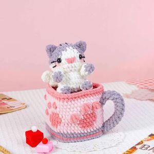 Tazas Decorativas <span class=keywords><strong>con</strong></span> <span class=keywords><strong>Forma</strong></span> <span class=keywords><strong>de</strong></span> Corazón, Hechas a Mano y Personalizadas <span class=keywords><strong>de</strong></span> Fábrica, <span class=keywords><strong>con</strong></span> Muñecos <span class=keywords><strong>de</strong></span> Animales Desmontables, Ideales para Decoración del Hogar - Product Image 3