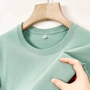 T-shirt d'été décontracté pour hommes 100% coton Cool Loose O-Neck Tops T-shirts à manches courtes - Product Image 5