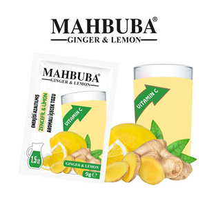 Bebida Instantánea en Polvo con Sabor a Jengibre y Limón, 9g x 24 Unidades, Empaque en Caja a Granel, Bebida Fría - Product Image 3