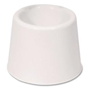 Support de rangement blanc pour brosses spirales et gobelets en plastique - Product Image 1