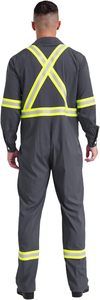 Overoles DE SEGURIDAD personalizados antiestáticos resistentes al fuego de alta visibilidad uniformes de trabajo transpirables y a prueba de polvo - Product Image 2