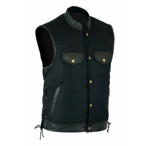 Chaleco de cuero para hombre de Venta caliente, ropa exterior informal más popular para la parte superior transpirable de invierno - Product Image 1