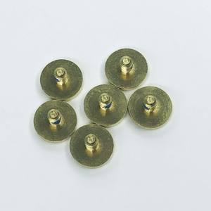 Vis de fixation en laiton M3-M5 à tête plate, prix avantageux, OEM/ODM, pour artisanat du cuir, ceinture, sangle - Product Image 5