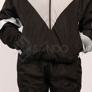 Conjunto de cortavientos de color sólido Conjunto de cortavientos transpirable Conjunto de cortavientos con diseño de logotipo personalizado - Product Image 4