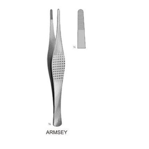 Pinces à dissection 1X2 dents en acier inoxydable, usage clinique, instruments médicaux, vente en gros, alimentation manuelle - Product Image 3