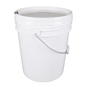 高品质5加仑/20升塑料桶美式密封盖油漆桶