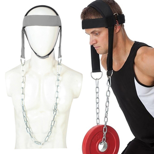 Heavy <b>leather</b> head support suspension <b>harness</b>. - Product Image 2