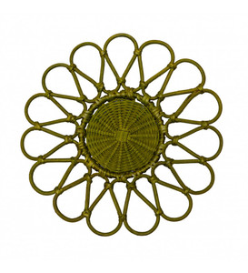 Rattan Flower <b>Placemat</b> All Color Wholesale - Product Image 5