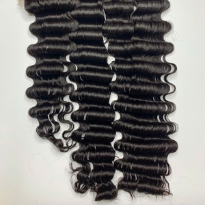 Venta al por mayor de alta calidad Remy pelo natural crudo vietnamita agua ondulado cabello humano - Product Image 4