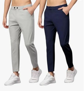 Pantalon d'affaires personnalisé pour hommes en vrac robe de mariée d'hiver pantalon mince tenue de bureau classique grande taille tenue formelle vente en gros - Product Image 1