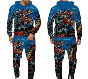 Conjunto Deportivo Antibacteriano para Todas las Temporadas, Chándal de Sublimación para Hombre de Alta Calidad, Impresión de Logotipo Personalizado, Chándal de Sublimación para Hombre - Product Image 2