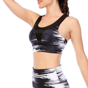 Bas quantité minimale de commande vêtements personnalisés ensemble de Yoga pour les femmes mode haute qualité vêtements de Fitness serrés femmes ensemble de Yoga - Product Image 5