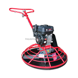 Machine de truelle de puissance de boîte de vitesses de moteur à essence Honda pliable de commande manuelle de finition de béton avec le rayon de braquage court - Product Image 1