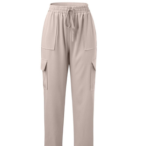 Logo impression polaire polyester pantalon printemps et automne pantalon blanc décontracté à la mode pour hommes pantalons de sport peuvent être personnalisés - Product Image 6