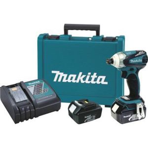 Kit de Atornillador de Impacto Inalámbrico de 18V con Batería de Iones de Litio y 3 Velocidades - Product Image 1
