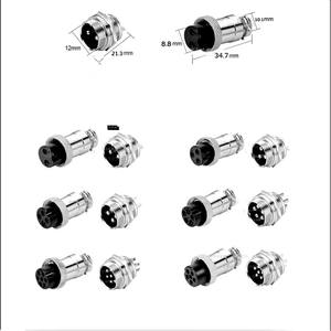 Câble d'aviation mâle et femelle Next-Gen GX12 Connecteur robuste et anti-interférence pour systèmes industriels avancés Faisceau de câbles - Product Image 3