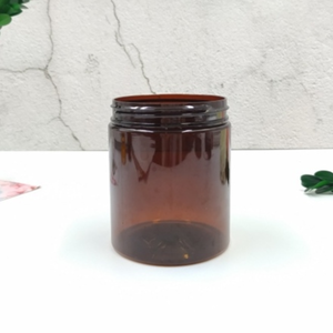 Nouveau produit pot PET brun foncé 250ml - 68mm - 26g pots alimentaires en PET avec couvercle en plastique cosmétiques emballage alimentaire Pavico Vietnam - Product Image 2