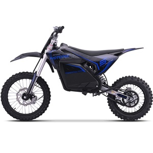 Auténtica Motocicleta Todoterreno Moto Tec Pro de 72V 5000W de Alto Rendimiento en Color Azul - Product Image 2