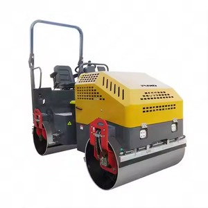 Compacteur d'Asphalte Tandem Vibrant Hydraulique à Essence Diesel 1 5 Tonnes Pompe à Rouleaux Machine Environnementale Municipale - Product Image 6