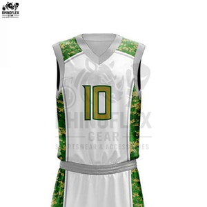 Uniformes de Baloncesto Personalizados con Diseño de Logotipo Transpirable, Venta al por Mayor, Uniformes de Baloncesto Divertidos Personalizados Profesionales - Product Image 3