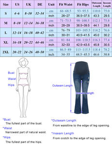 <span class=keywords><strong>Jean</strong></span> de grossesse taille haute pour <span class=keywords><strong>femme</strong></span> <span class=keywords><strong>enceinte</strong></span>, pantalon en Denim rayé, vente en gros - Product Image 6