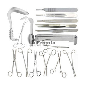 Ensemble d'instruments chirurgicaux en acier inoxydable de haute qualité à aspiration C, certifiés CE, réutilisables, avec faible MOQ pour usage médical - Product Image 1