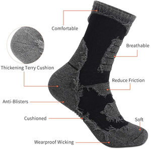 Chaussettes de sport Chaussettes OEM personnalisées en gros Chaussettes de sport OEM en polyester pour hommes - Product Image 4