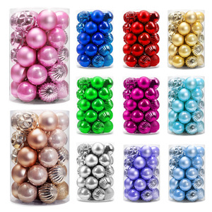 Bola <span class=keywords><strong>de</strong></span> <span class=keywords><strong>Navidad</strong></span> <span class=keywords><strong>de</strong></span> oro rosa hecha a mano, superventas, Bola <span class=keywords><strong>de</strong></span> plástico <span class=keywords><strong>de</strong></span> <span class=keywords><strong>Navidad</strong></span> personalizada - Product Image 2