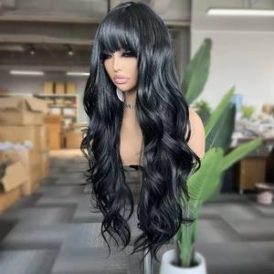 Perruques de cheveux humains Lace Frontal Water Wave pour fête Virgin Brazilian Remy Hair Natural 30 Inch Front Wigs à vendre au meilleur prix - Product Image 5