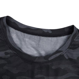 Camisetas de Manga Corta 100% Algodón, Cuello Redondo, Camuflaje, Ecológicas, Transpirables, de Secado Rápido, Corte Regular - Product Image 3