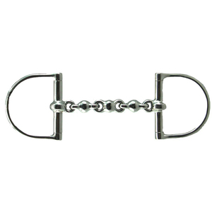 Bocado de alta calidad en forma de D Waterford para caballos, con boquilla pulida y lisa, equipo veterinario para equitación. - Product Image 2
