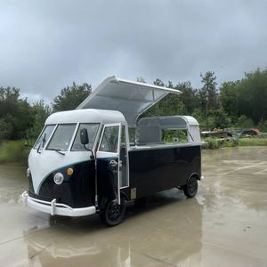 Vente flash Remise à neuf Copie sur mesure Classique Moderne Vintage Remorque alimentaire mobile en aluminium avec application de confiserie - Product Image 6