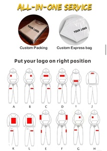 Logo personnalisé Tech Fleece Zip Hommes Survêtement Imprimé Football Jogging Vêtements en grande taille pour la saison d'hiver - Product Image 6