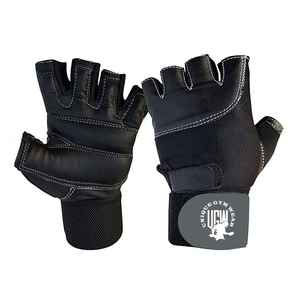 UNIQUE GYM WEAR 2026 Trend Wholesale Custom Half Finger Leather Waterproof Gym <b>Training</b> <b>Weight</b> Lifting <b>Gloves</b> for Unisex - Product Image 2