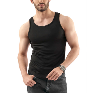 Débardeur de sport décontracté pour hommes Séchage rapide Polyester Coton Workout Athletic Top for Gym Fitness Strass Technics - Product Image 1