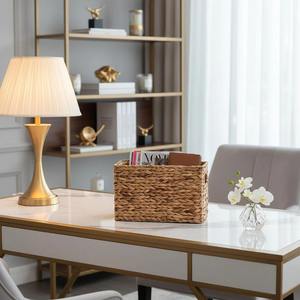 Cesta de Almacenamiento Tejida de Jacinto de Agua, Cesta de Almacenamiento Hecha a Mano, Venta al por Mayor, Ecológica, Hecha en Vietnam - Product Image 4