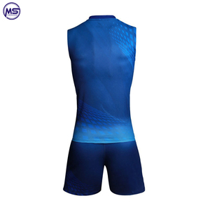 2023 nueva llegada uniforme de voleibol de poliéster ligero logotipo personalizado impresión al por mayor tamaño XS - Product Image 3