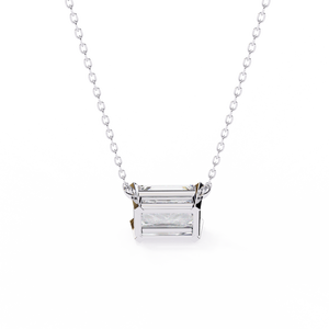 Pendentif en or 18 carats avec un magnifique diamant cultivé en laboratoire, pendentifs et breloques en diamant - Product Image 4