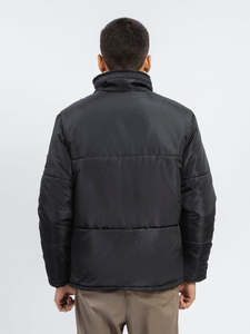 เสื้อแจ็คเก็ตพัฟเฟอร์แบบหนาสำหรับผู้ชาย รุ่นปี 2026 พร้อมซิป ลายพิมพ์ กันลมและกันน้ำ เพื่อความอบอุ่นในฤดูหนาว - Product Image 6