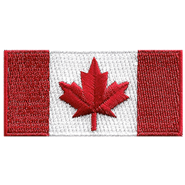 Parche de bandera de Canadá, parche de bandera bordado canadiense, parche bordado de bandera canadiense para coser - Product Image 6